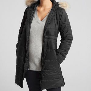 Gap Maternity Longline Puffer Coat